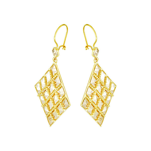 T51 Tuğrul Altın Altın Küpe