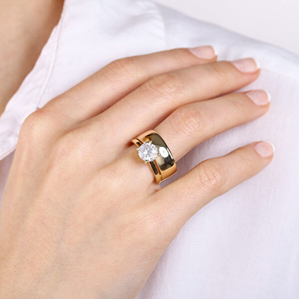 Sembol Gold Kadın Yüzük