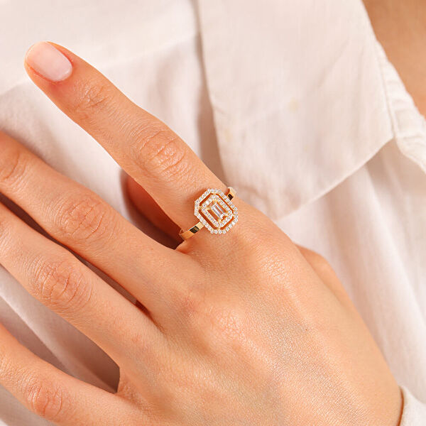 Sembol Gold Kadın Yüzük