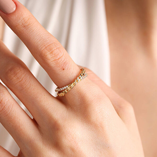 Sembol Gold Kadın Yüzük