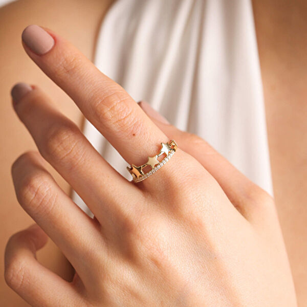 Sembol Gold Kadın Yüzük