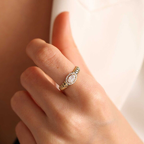 Sembol Gold Kadın Yüzük