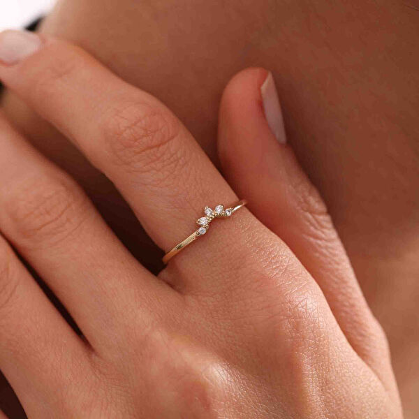 Sembol Gold Kadın Yüzük