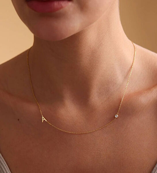 Sembol Gold Altın Kolye