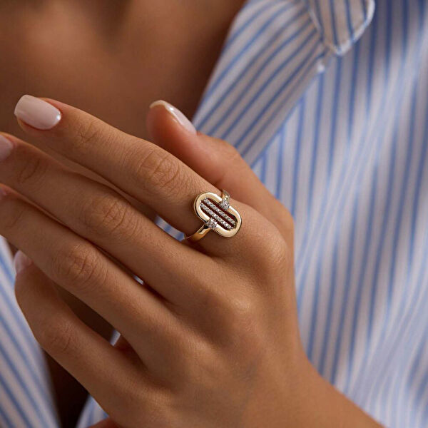 Sembol Gold Altın Yüzük