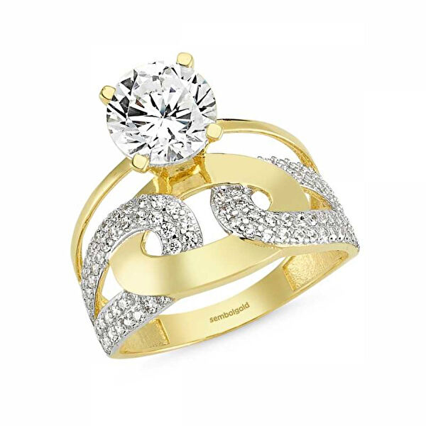 Sembol Gold Kadın Yüzük