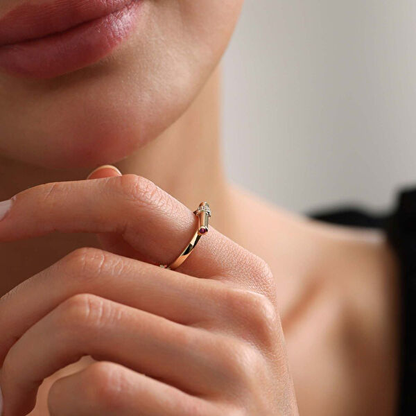 Sembol Gold Altın Yüzük