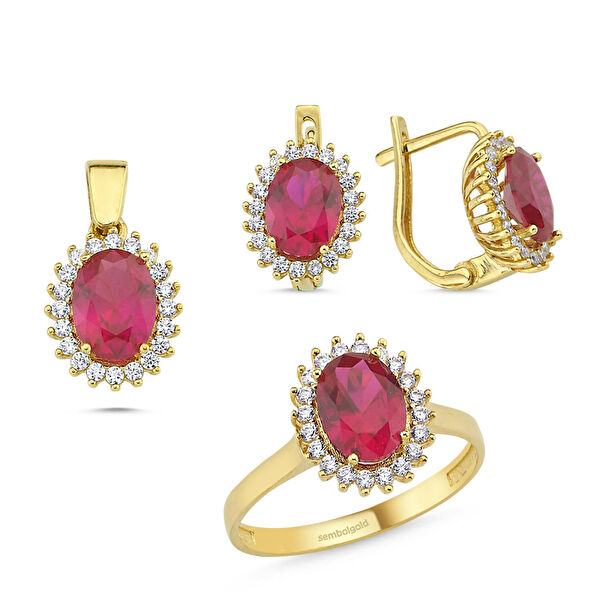 Sembol Gold Takı Seti