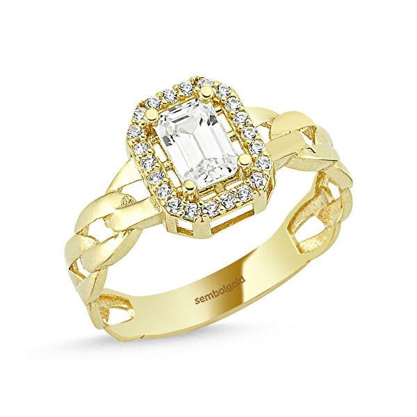 Sembol Gold Kadın Yüzük