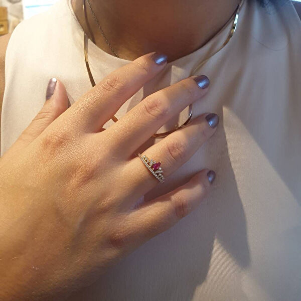 Sembol Gold Kadın Yüzük