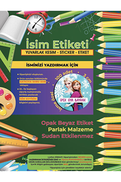 LETBİL Reklam Etiket, Sticker