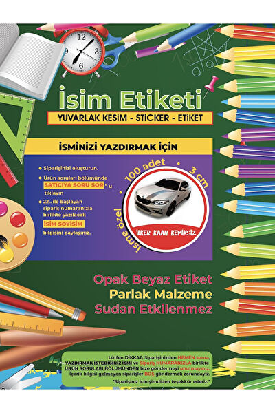 LETBİL Reklam Etiket, Sticker