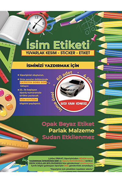 LETBİL Reklam Etiket, Sticker