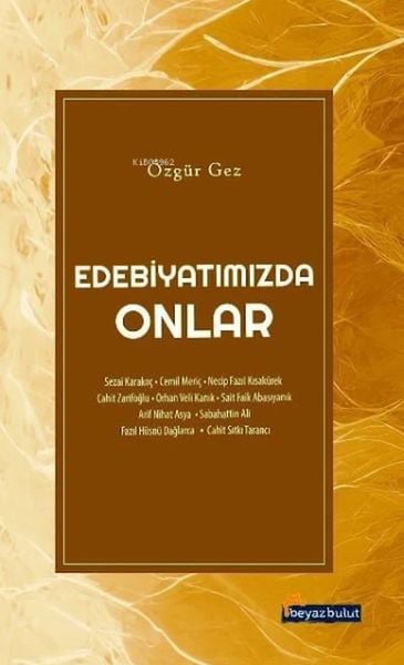 Beyaz Bulut Kitap Dünya Edebiyatı Kitapları