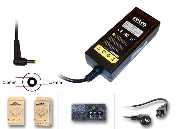 Retro Notebook Adaptör, Şarj Cihazı