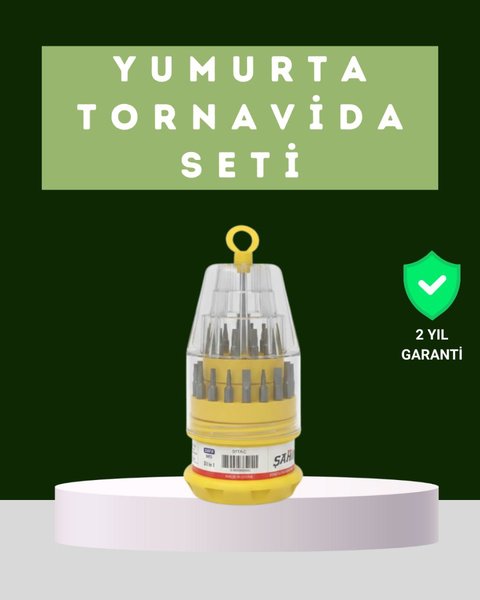 Toptan Bulurum Tornavida, Tornavida Setleri