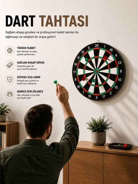 Toptan Bulurum Dart Tahtası ve Setleri
