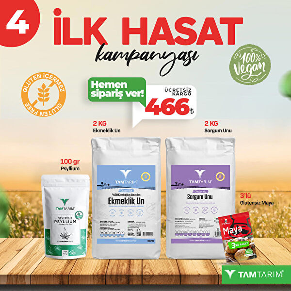 Tam Tarım Glutensiz Ürünler