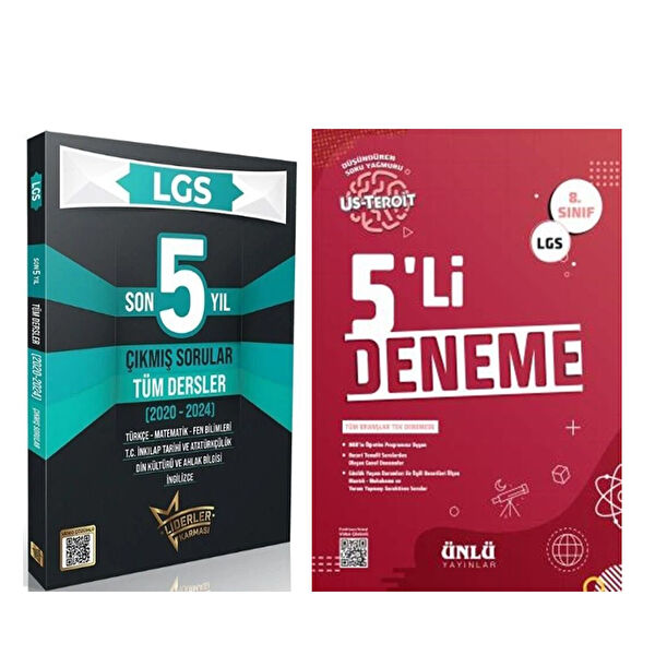 Ünlü Yayınları Ders ve Yardımcı Kaynak Kitapları