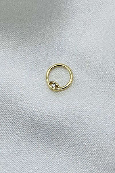 Gold Piedra Altın Küpe