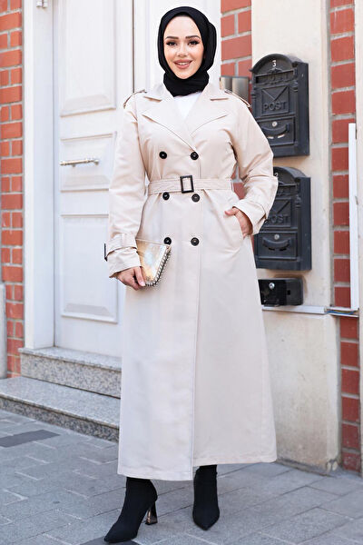 Neva Style Tesettür Trençkot, Yağmurluk