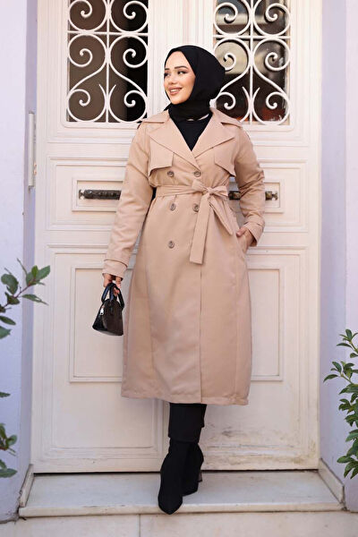 Neva Style Tesettür Trençkot, Yağmurluk