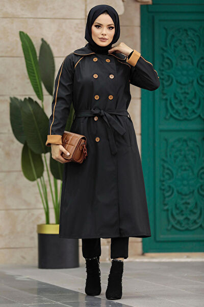Neva Style Tesettür Trençkot, Yağmurluk