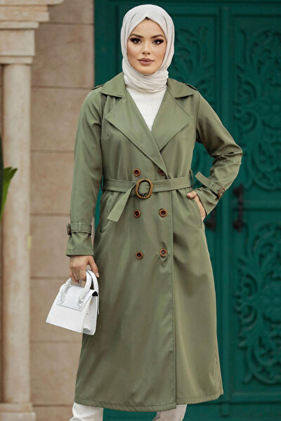 Neva Style Tesettür Trençkot, Yağmurluk