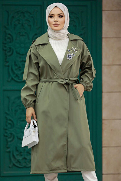 Neva Style Tesettür Trençkot, Yağmurluk