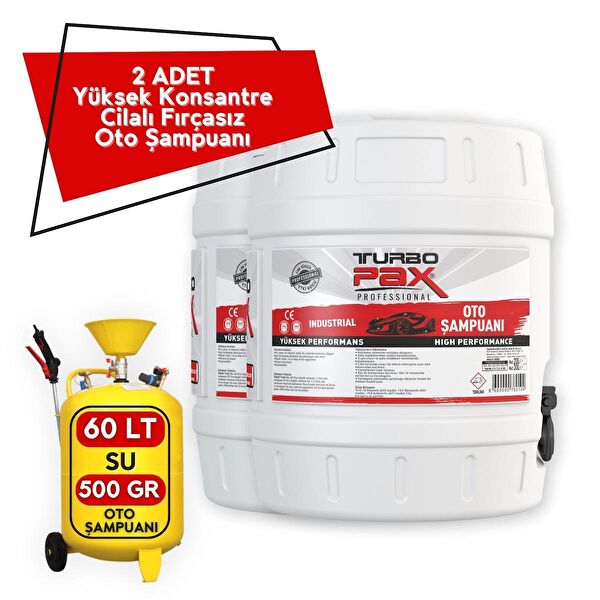 Turbopax Oto Yıkama Şampuan