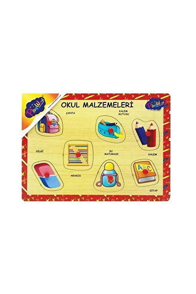 Mavi Su Dünyası Ahşap Oyuncak