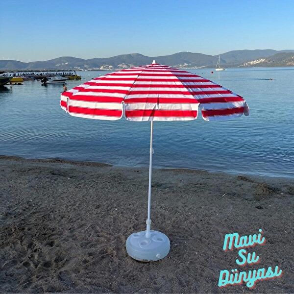 Mavi Su Dünyası Bahçe Şemsiyesi