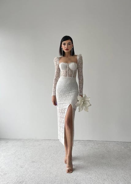 concon moda Abiye Elbise