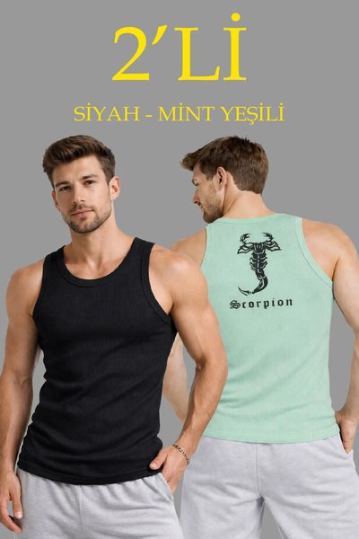 vogue giyim Erkek Atlet, Fanila