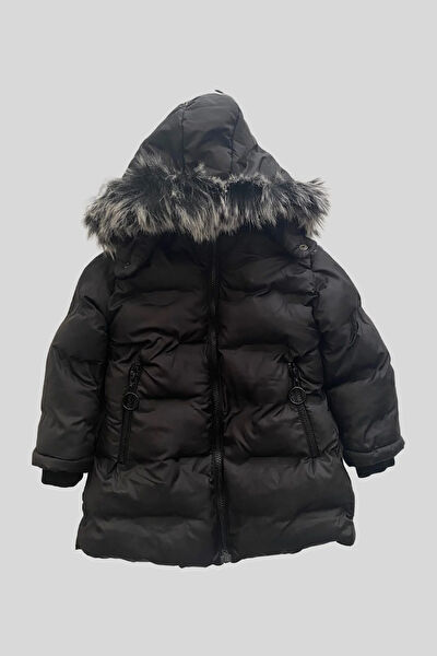 Turuncu Gardrop Kız Çocuk Mont, Kaban