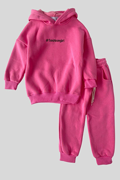 Turuncu Gardrop Kız Çocuk Takım