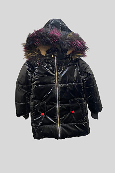 Turuncu Gardrop Kız Çocuk Mont, Kaban