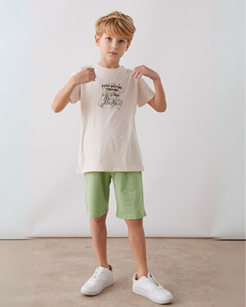 Turuncu Gardrop Erkek Çocuk Takım