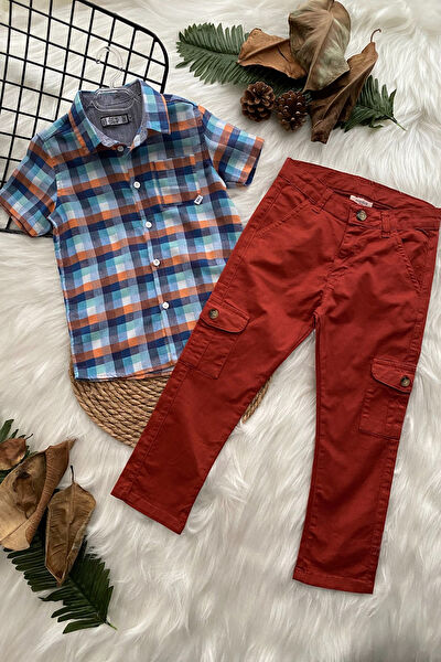 Turuncu Gardrop Erkek Çocuk Takım