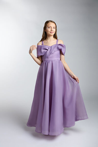 Mutlu City Kız Çocuk Abiye Elbise