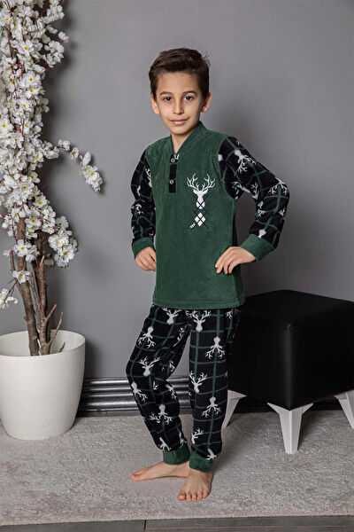 Mutlu City Erkek Çocuk Pijama