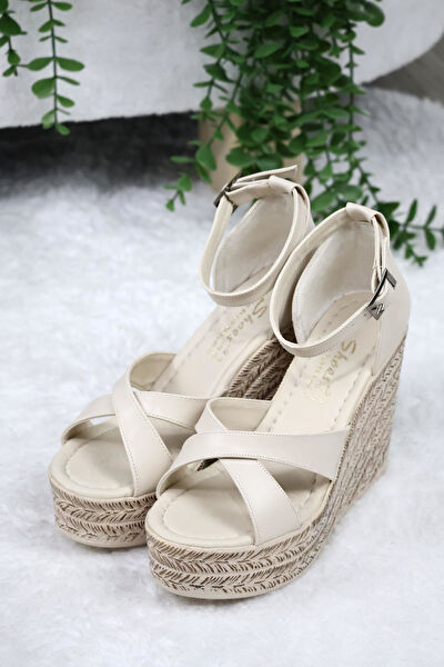 ASMİ SHOES Dolgu Topuklu Ayakkabı