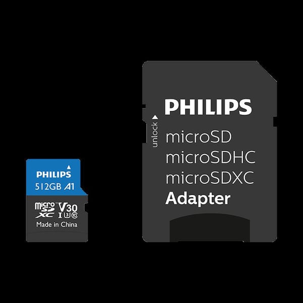 Philips Hafıza Kartı, Micro SD