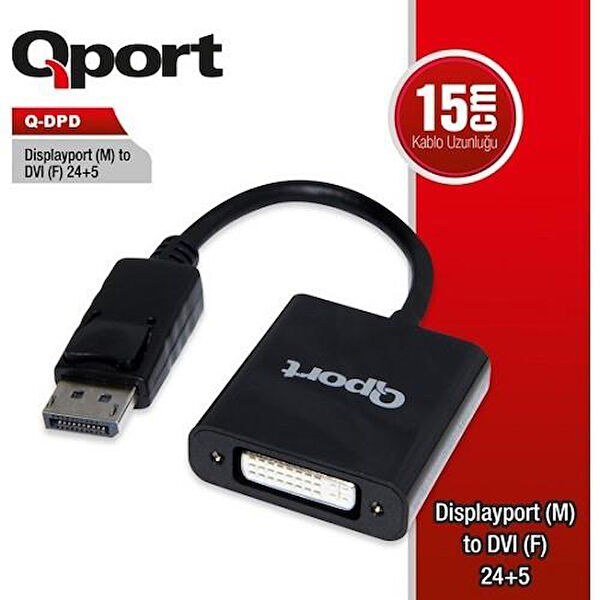 Qport VGA Kablo