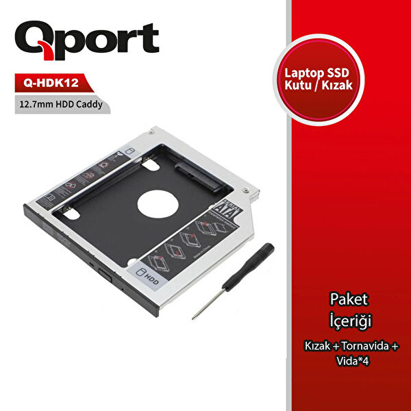 Qport SSD, HDD Kutusu