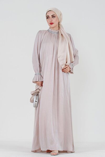 Sevitli Abiye Elbise