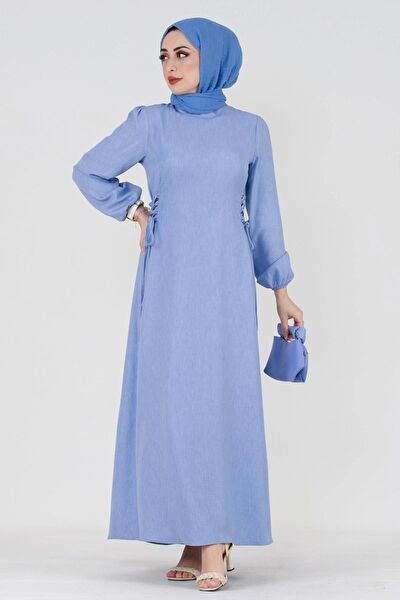 Sevitli Tesettür Elbise