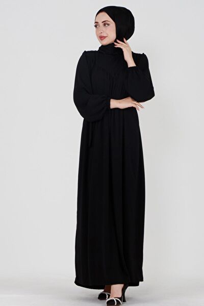 Sevitli Tesettür Elbise