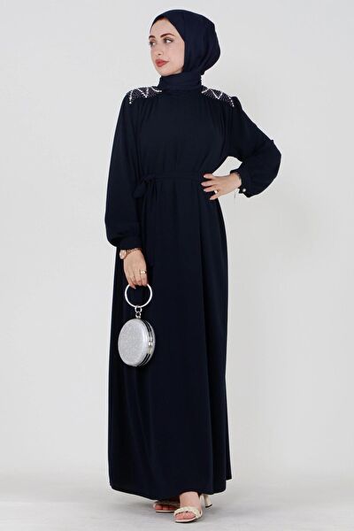 Sevitli Tesettür Elbise