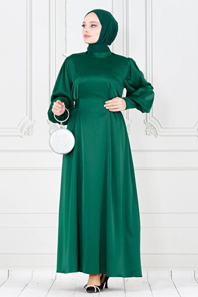 Sevitli Abiye Elbise